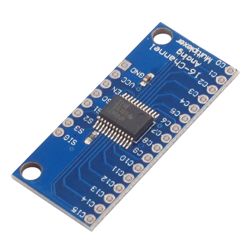 CD74HC4067 Integrated Circuits Mutual Convert Analog Digital Multiplexer Board CMOS Precise 16-Channel for Electronic Components