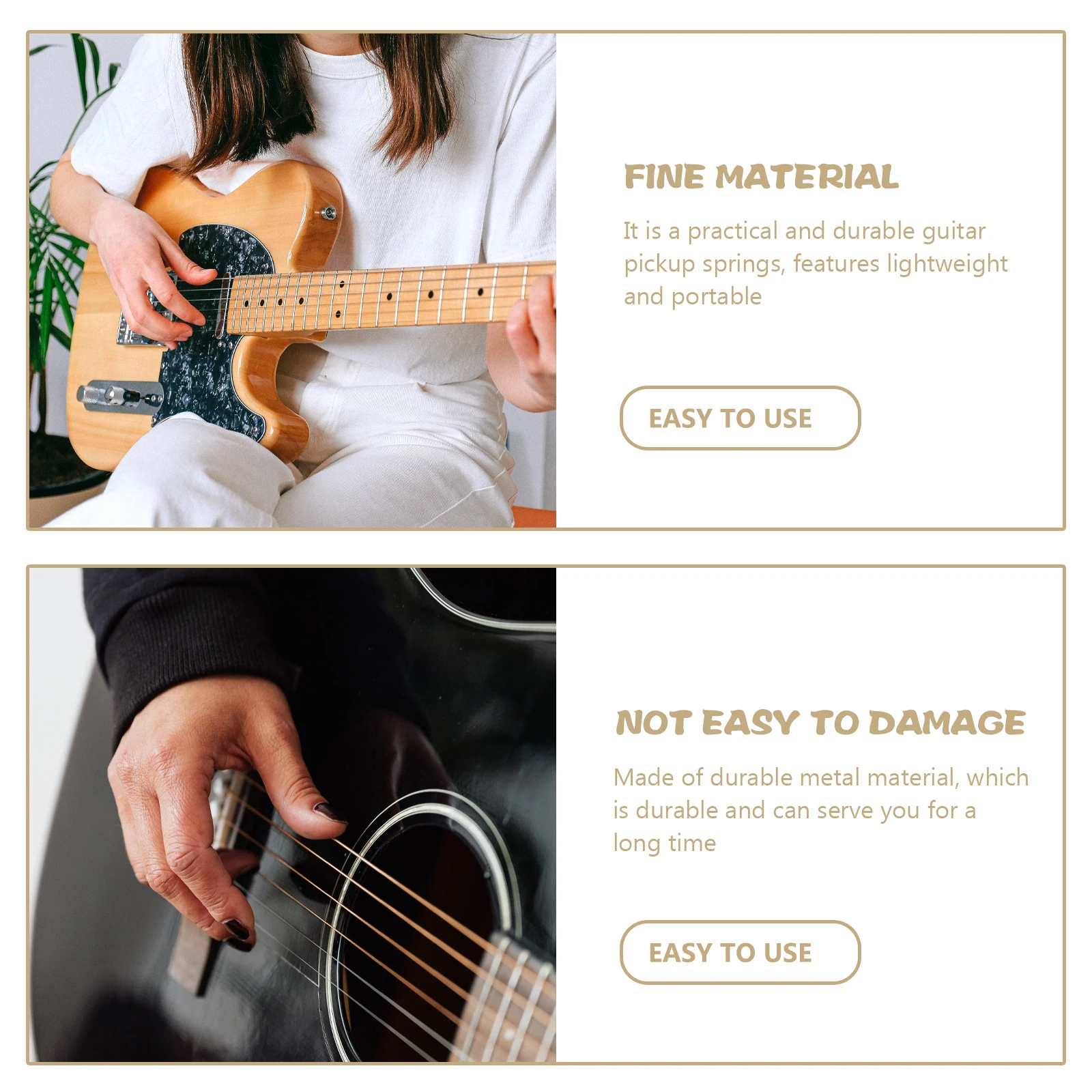 

Pickup Screw Electric Guitar Accessories Screws Liquid Crystal and Springs Maintenance Replacement Parts