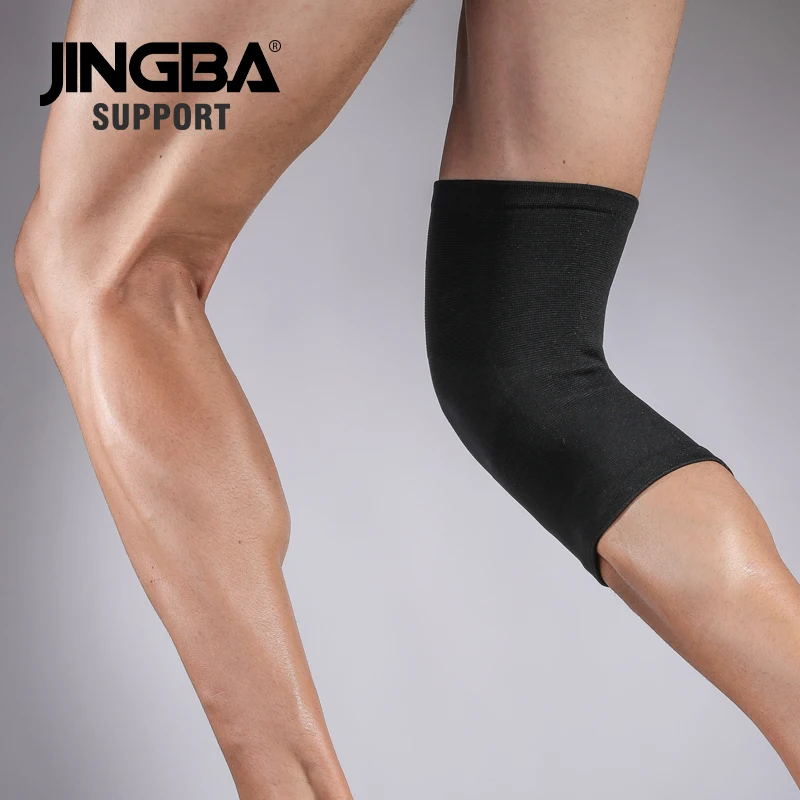 JINGBA SUPPORT 1 Piece Elastic Nylon Knee Pad Outdoor Sports Basketball Knee Pads Knee Brace Protector Safety Rodillera Deportiv