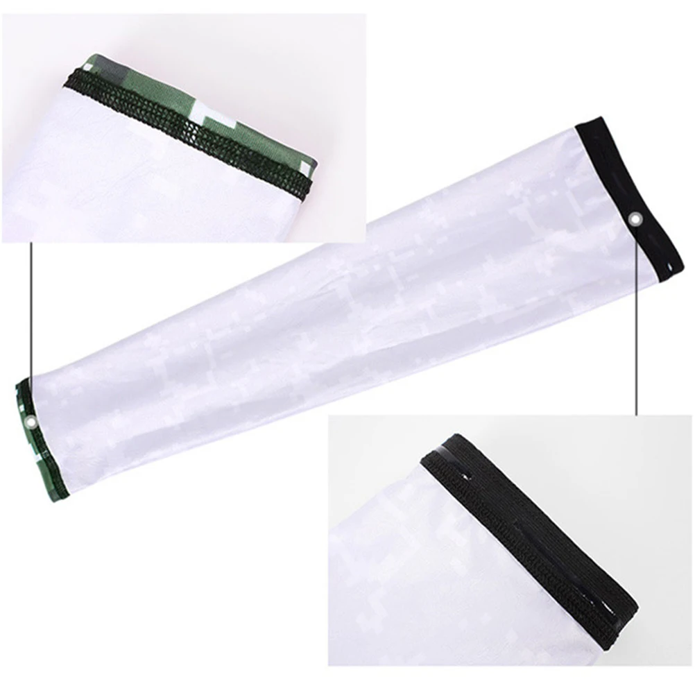 

1 Pair Uv Protection Camouflage Arm Sleeves Breathable Quick Dry Anti-Slip Elastic Arm Guard For Cycling Running Golf
