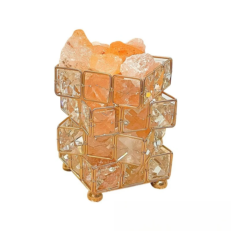 

Rubik's Cube Crystal Gift Lighting Bedroom Bedside Decoration Atmosphere Aromatherapy Night Light Bedside Table