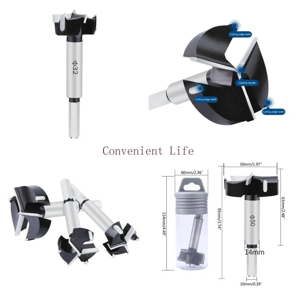 

L1EE Деревообработка Многозубое сверло Форстнера Карпентер Растачивание высокоуглеродистой стали