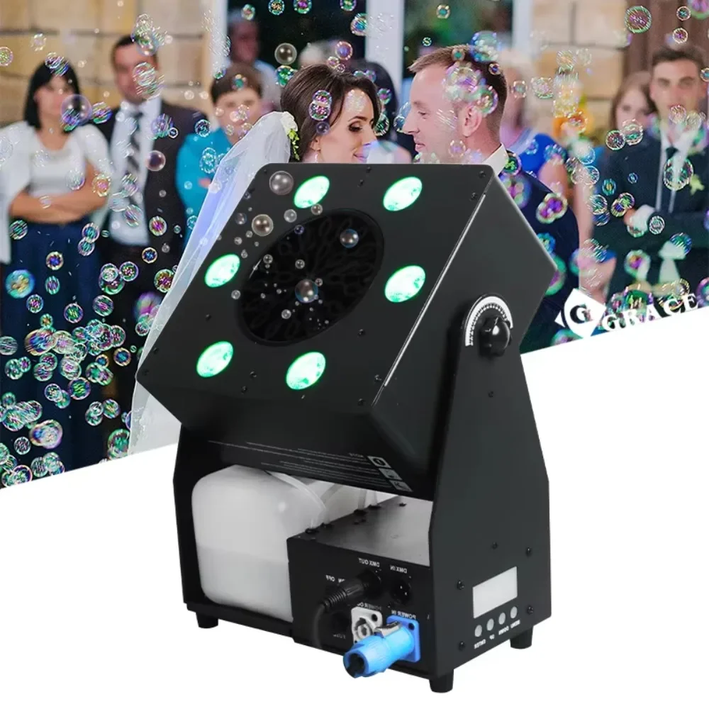 

90W DMX Remote Control Light Emitting Diode Bubble Machine Atmospheric Locust Bubble Machine