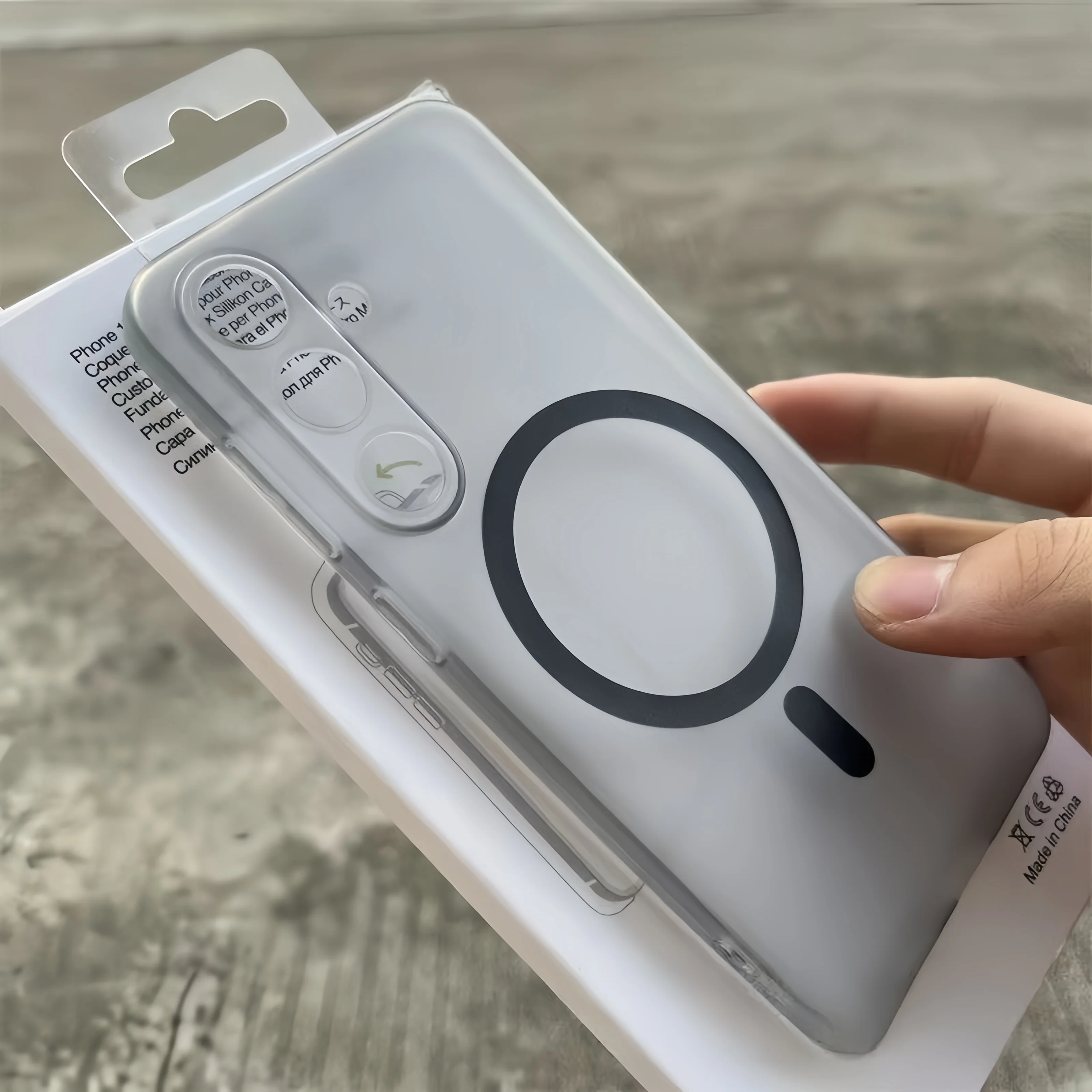 

Ультратонкий матовый прозрачный магнитный чехол для телефона Samsung S26 S25 S24 S23 FE Ultra Plus, полупрозрачный, для Magsafe, мягкая задняя крышка из ТПУ