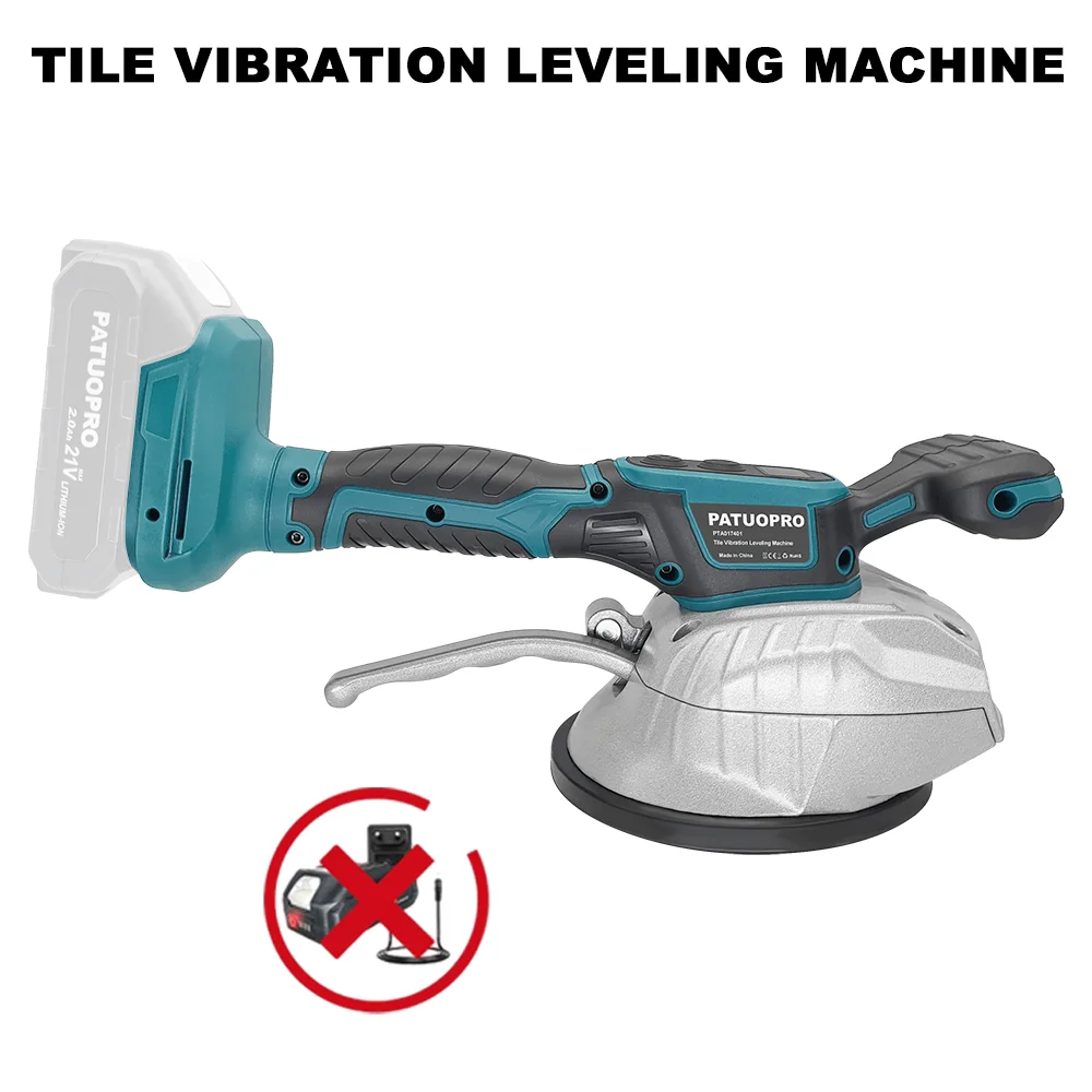 

PATUOPTRO 8 Speed Tile Laying Machine Tile Vibration Leveling Machine Cordless Power Tool For Makita 18V Battery(No Battery)