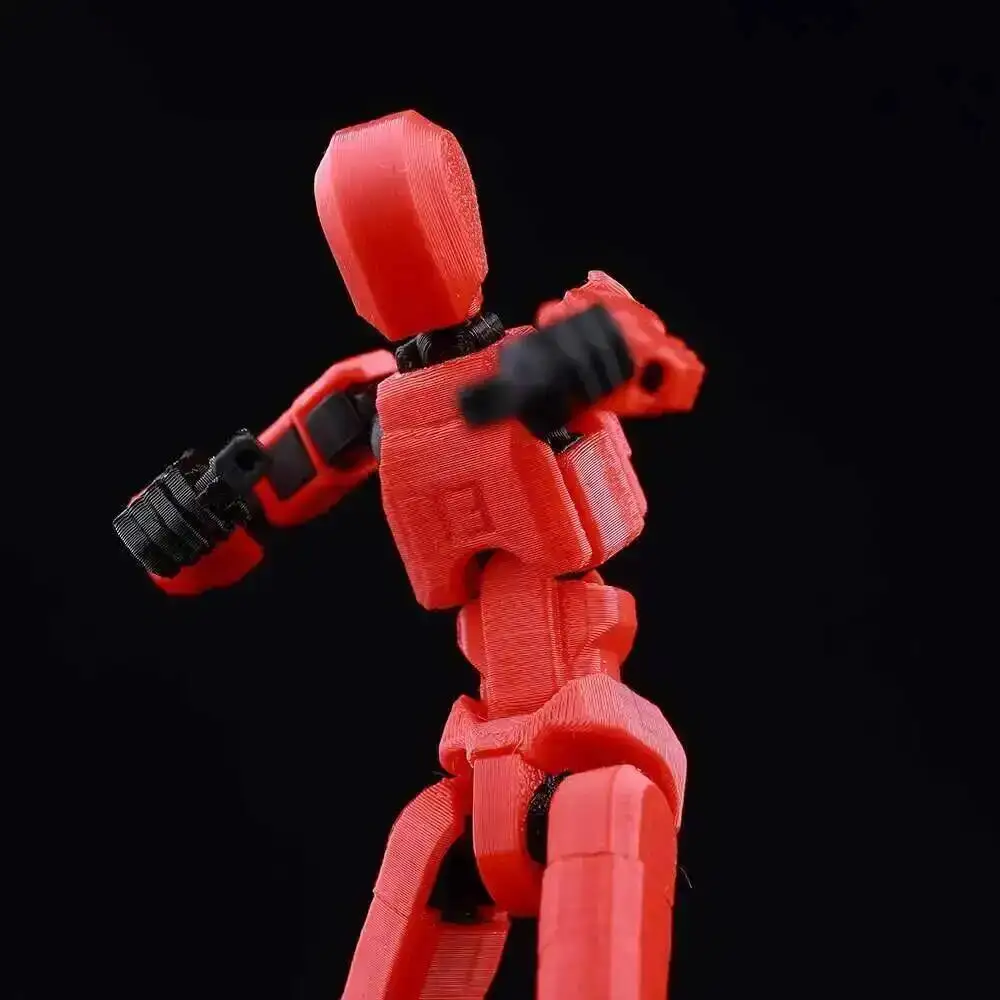 9L3D Gedruckte Lucky Dummy 13 Actionfiguren Titan13 Bewegliche Verwandlungs-Puppe Spielzeug für Eltern-Kind-Spiele – Detail 3