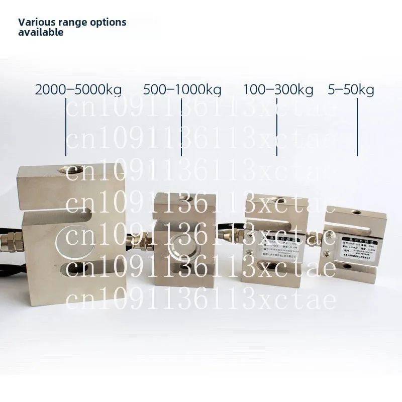 High-precision S-shaped Tensile Load Cell, with A Range of 1kg To 10t and An Accuracy of 0.003N