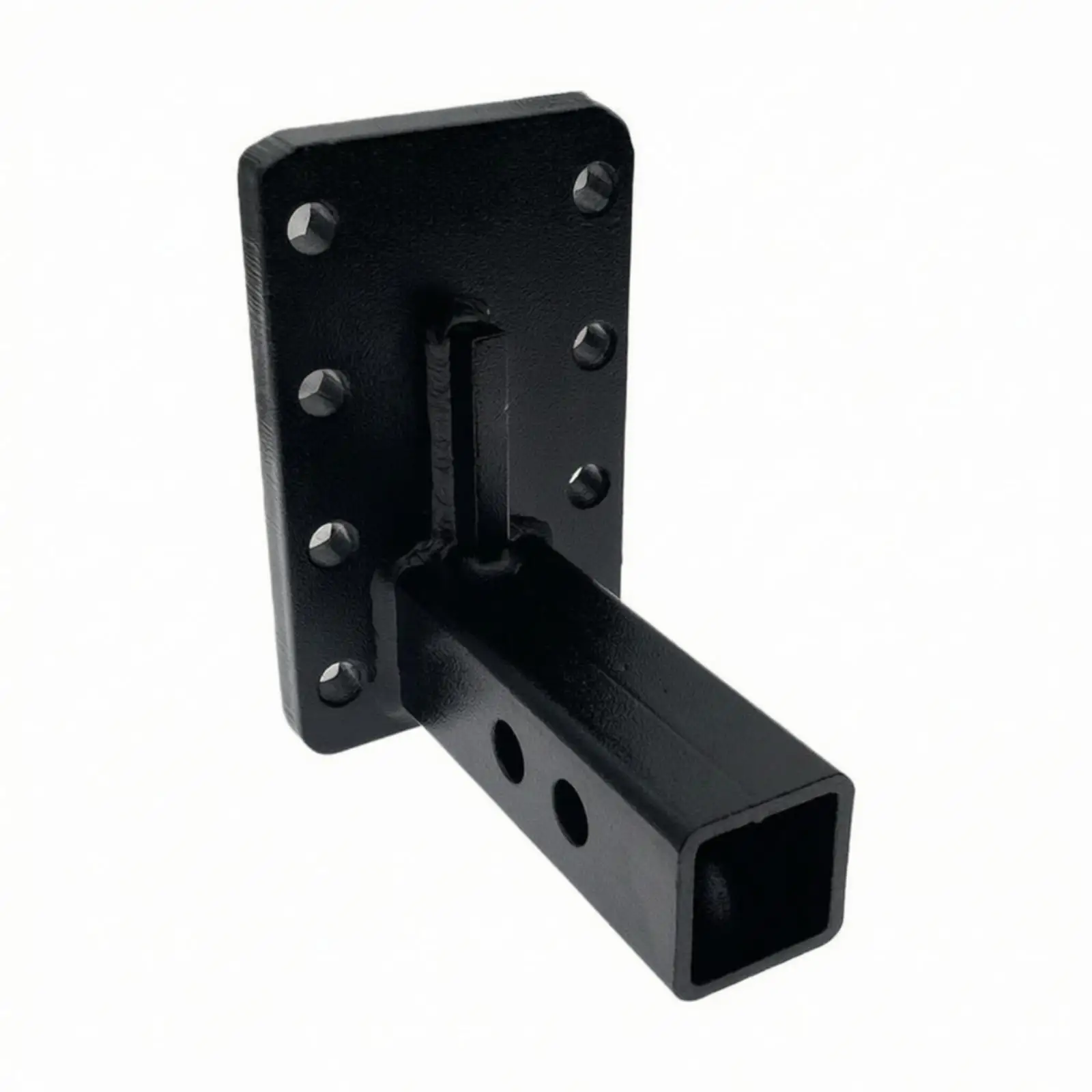 Robust Vehicle Trailer Hitch Bracket Welded Square Steel Mount for Truck SUV Camper Trailer Towing Connection