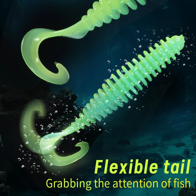 2023 NEW Soft Bait Tanan-Tail 50mm 65mm Fishing Lures Pesca Carp Fishing Bass Lure Isca Artificial PVC - view 6