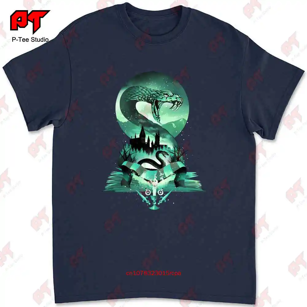 House Of Slytherin Viper T-shirt TGFT image 2