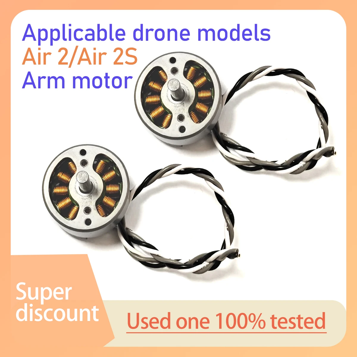 

Original Mavic Air2 Air2s Body Front, Rear, Left, and Right Motor Motors Suitable for DJI AIR2 Series