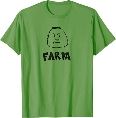 Lustiges Farva Junggesellenabschied Zeichentrick-Großkopf-T-Shirt Y2K Comic-Grafik Kleidung Humor Herrenmode Streetwear Spruch-T-Shirt – Detail 3