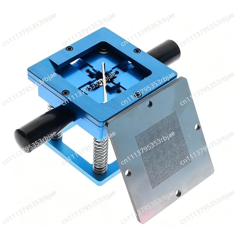 For Blue Bead Planting Table with Handle BGA Ball Planting Table Chip Steel Mesh, Multi-functional Tin Planting Frame Fixture