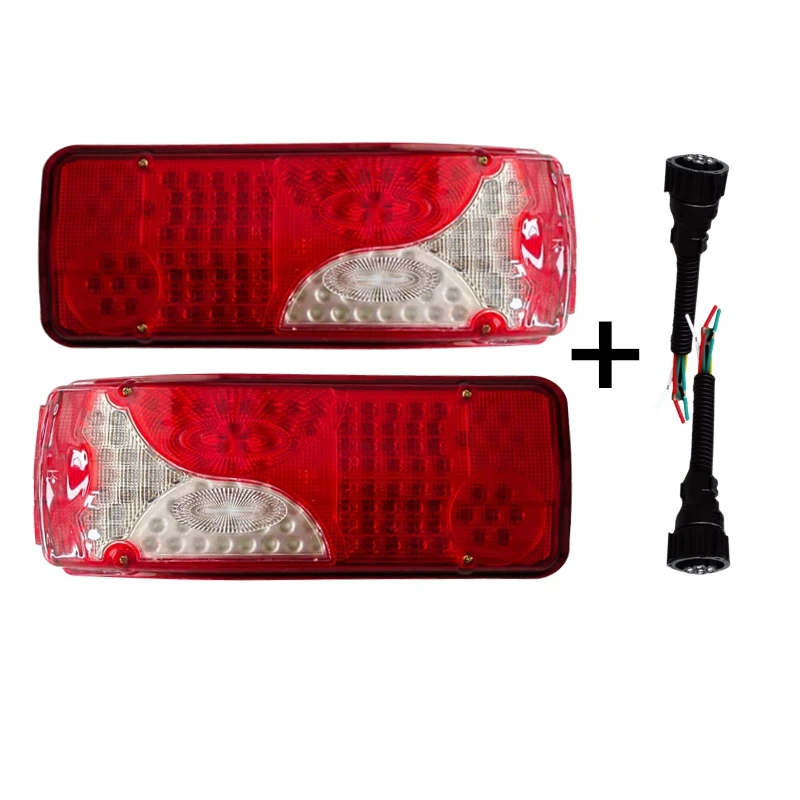 

1Pair 24V Led truck tail lamp for SCANIA TruckTail lamp Oem 1756754 1756751