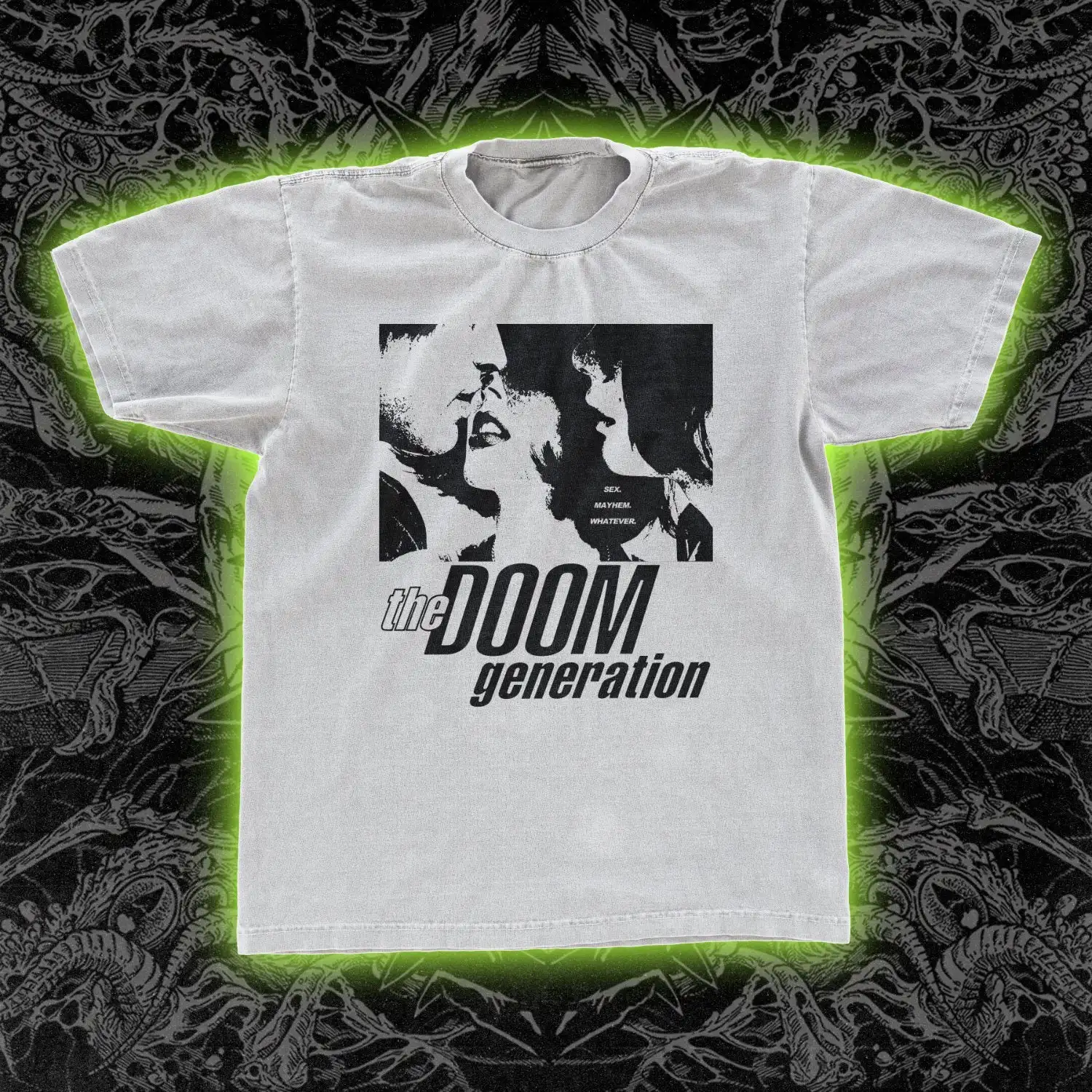 Doom Generation Film Graphic T-Shirt Cotton Men Women Streetwear Tee