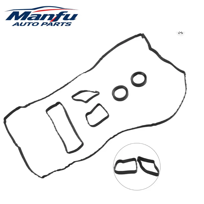 10 Pcs/lot Engine Parts Valve Cover Seal Gasket Kit for Ford Focus 2.0 MK3 MK4 Ecosport CM5E-6D271-AA CM5Z-6584-A 5143612
