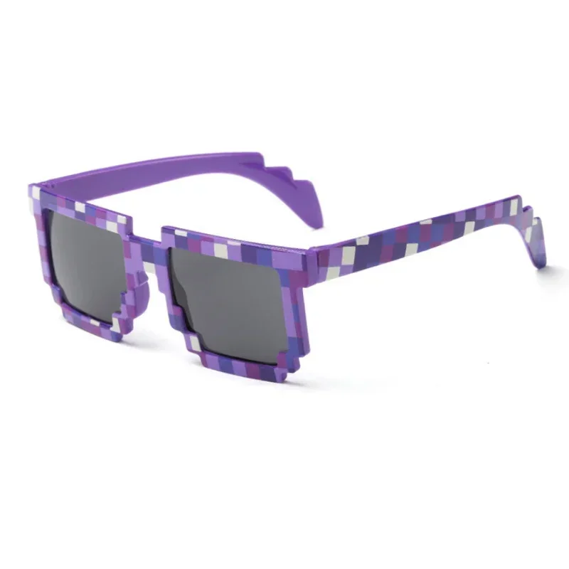 Mozaïek zonnebril Cool Party Vintage Shades brillen voor mannen Pixelated zonnebril grappige vrouwen bril