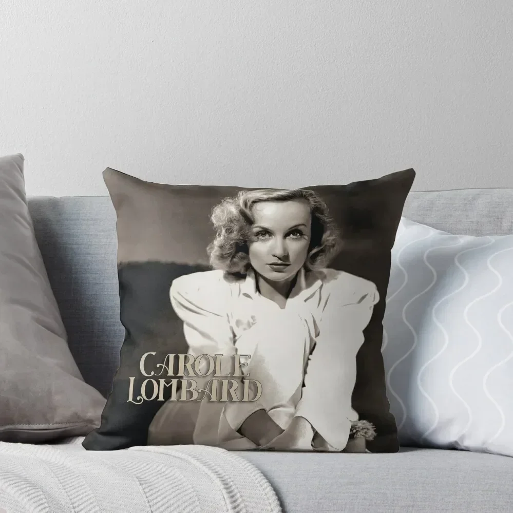 

Carole Lombard Throw Pillow Pillow Decor bed pillows pillow