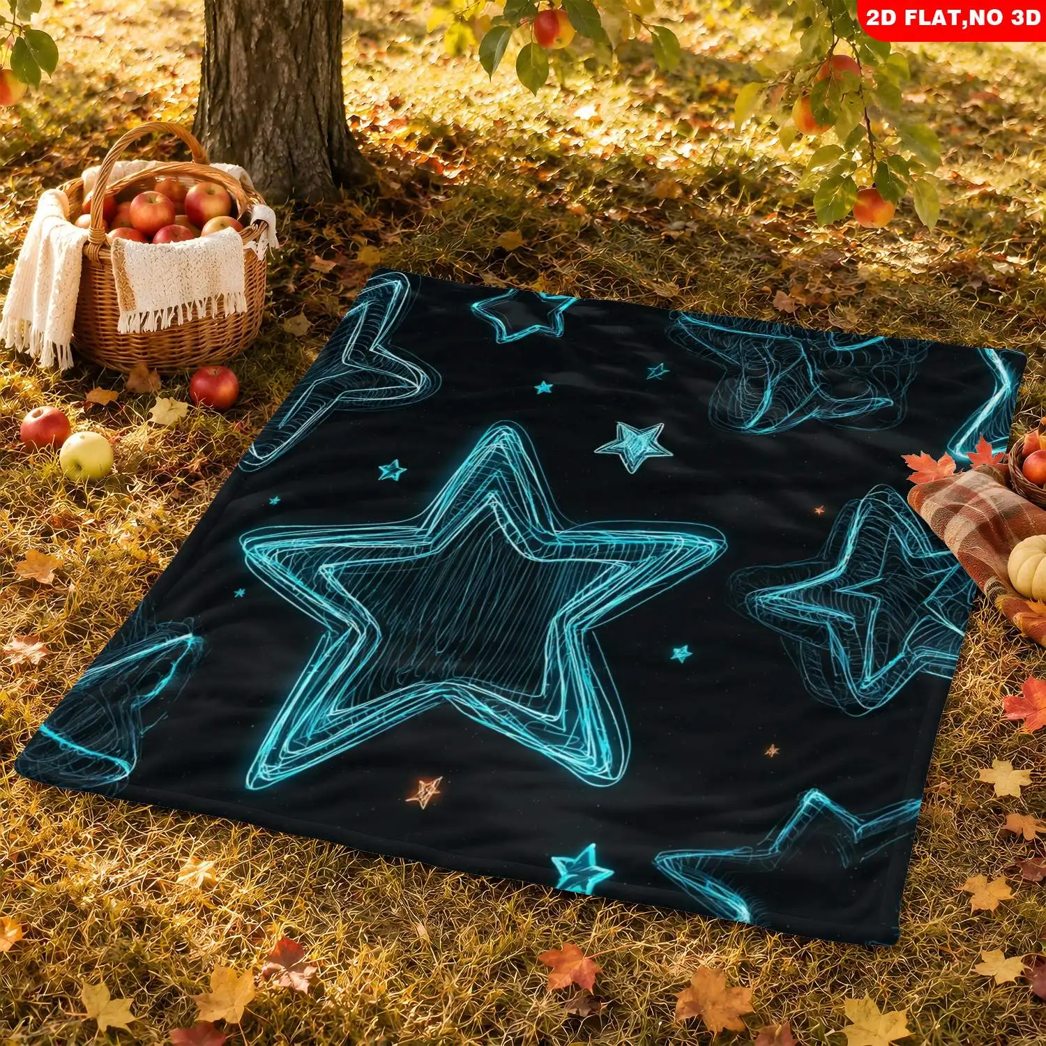 Galaxy Star Constellation Print Throw Blanket for Sofa Bed Decor Cosmic Celestial Night Sky Theme Luxury Winter Blanket 150x200c
