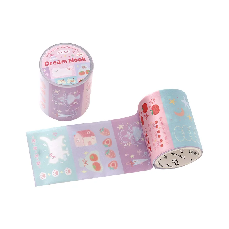 

10 шт. декоративных клейких лент DIY, японские ленты васи «Пустынная путешествия», маскирующие ленты, наклейки, канцелярские товары