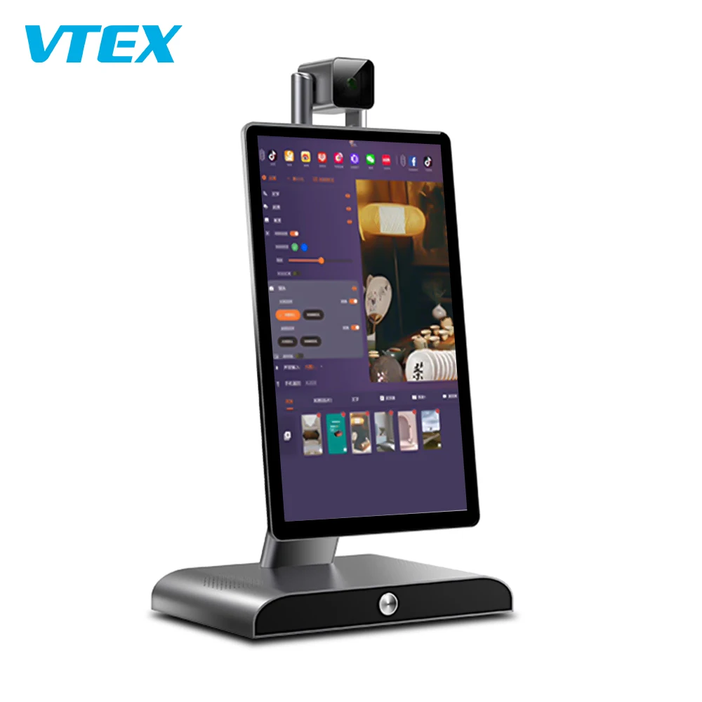 15.6 Inch Touch Screen Professional Android Smart All In One Live Broadcast For Tiktok Youtube Live Streaming Equipment