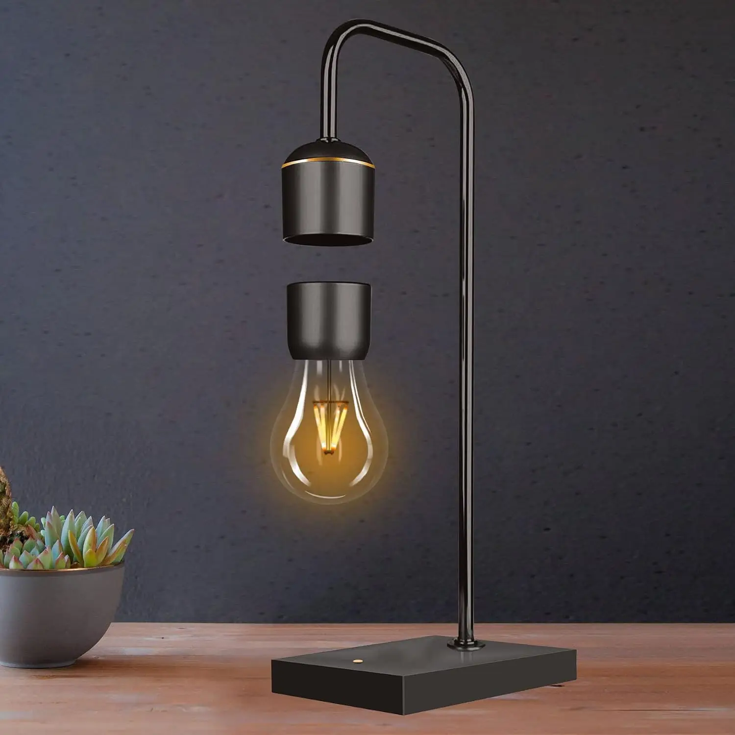 Floating Night Lamp Levitation Antigravity LED Decor Gift