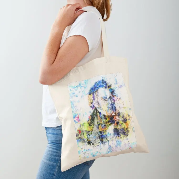 Franz Schubert Composer Musician Portrait Tote Bag Canvas shoulder bag personalized tote canvas shopping bag Canvas