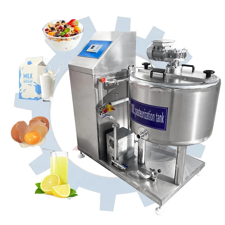 

Fully Automated Batch Pasteurizer Stainless Steel Pasteurization Tank Small Milk Pasteurization Equipment for Sale