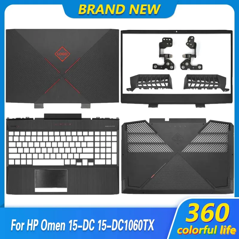 

New Air Outlet For HP Omen 15-DC 15-DC1060TX TPN-Q211 Laptop LCD Back Cover Front Bezel Palmrest Keyboard Top Lower Bottom Case