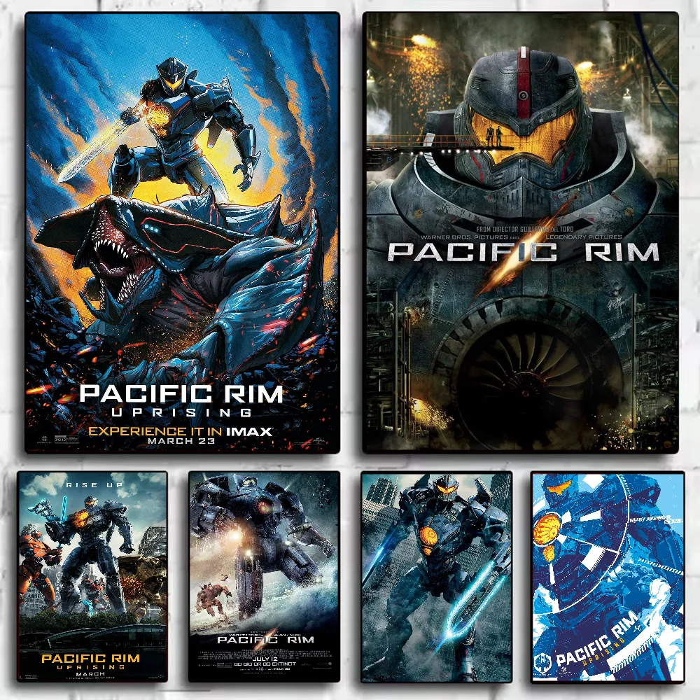 

T-Pacific-Movie-Rims Poster HD art sticky wall waterproof home living room bedroom bar aesthetic decoration