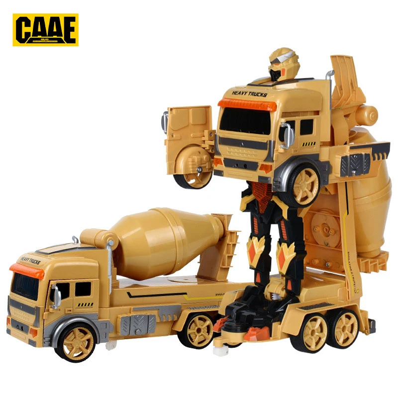 

1:12 Gesture Induction Deformation Car 2.4G Remote Control Deformation Engineering Vehicle Excavator Children's RC Vehicle