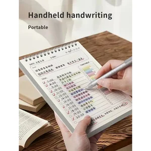 1pc Planer Agenda Spiral A5 Zeit Zuhause Daily Plan, um List Notepad List 160 Seiten Grosso Pages School Material Stationery zu erstellen 12 Umsatz des Hauptstudienplaners - №1