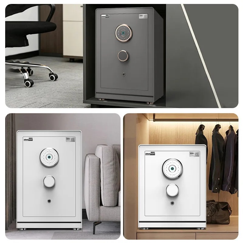 LH household smart safe lock cylinder thickened anti-theft fixable clip