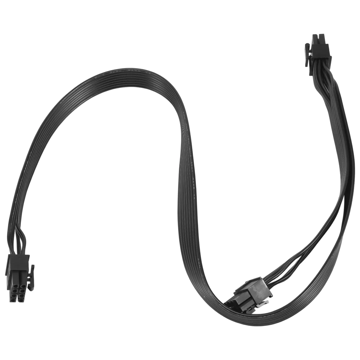 ATX CPU 8-Pin Male to Dual PCIe 8-Pin (6+2) Male Power Supply Cable for Modular Power Supply RM//-M