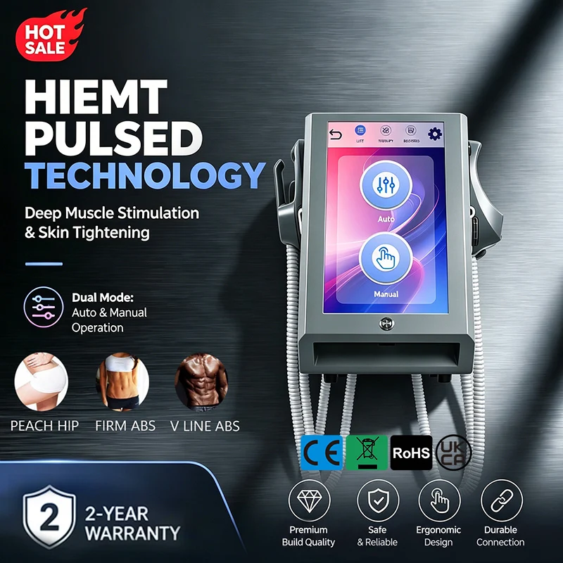 2026 NEW MECAVIE 6500w Body Slimming Fat Burning Electromagnetic RF Technology Muscle Stimulation Fat Reduction Slimming Beauty
