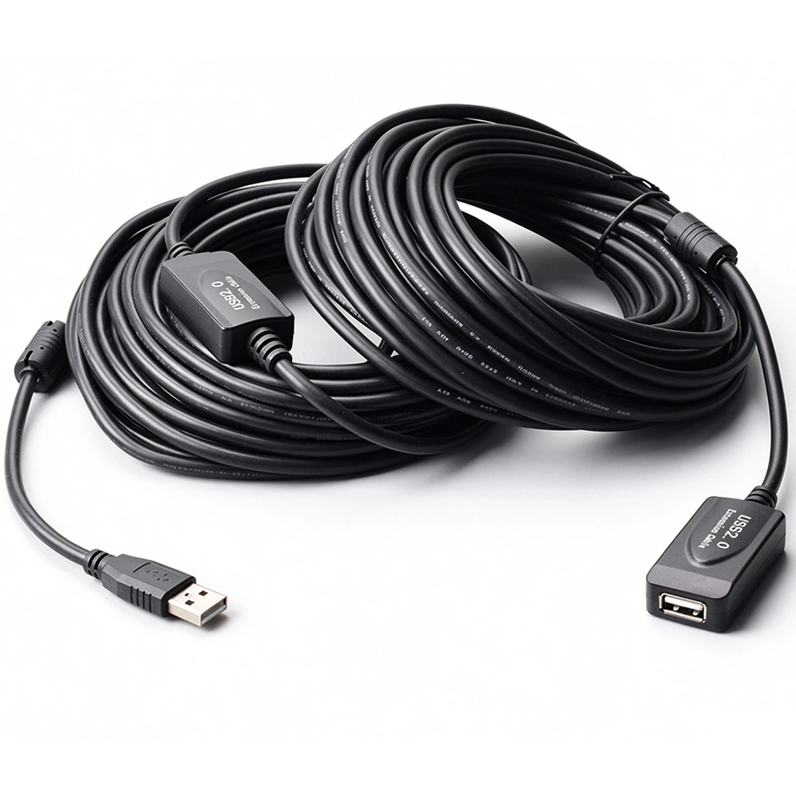 3M 5M 10M 15M 20M 25M 30M Przedłużacz USB 2.0 męski na żeński Aktywny wzmacniacz Bezprzewodowa karta sieciowa Przedłużacz USB Adapter Przewód — zdjęcie produktu 3