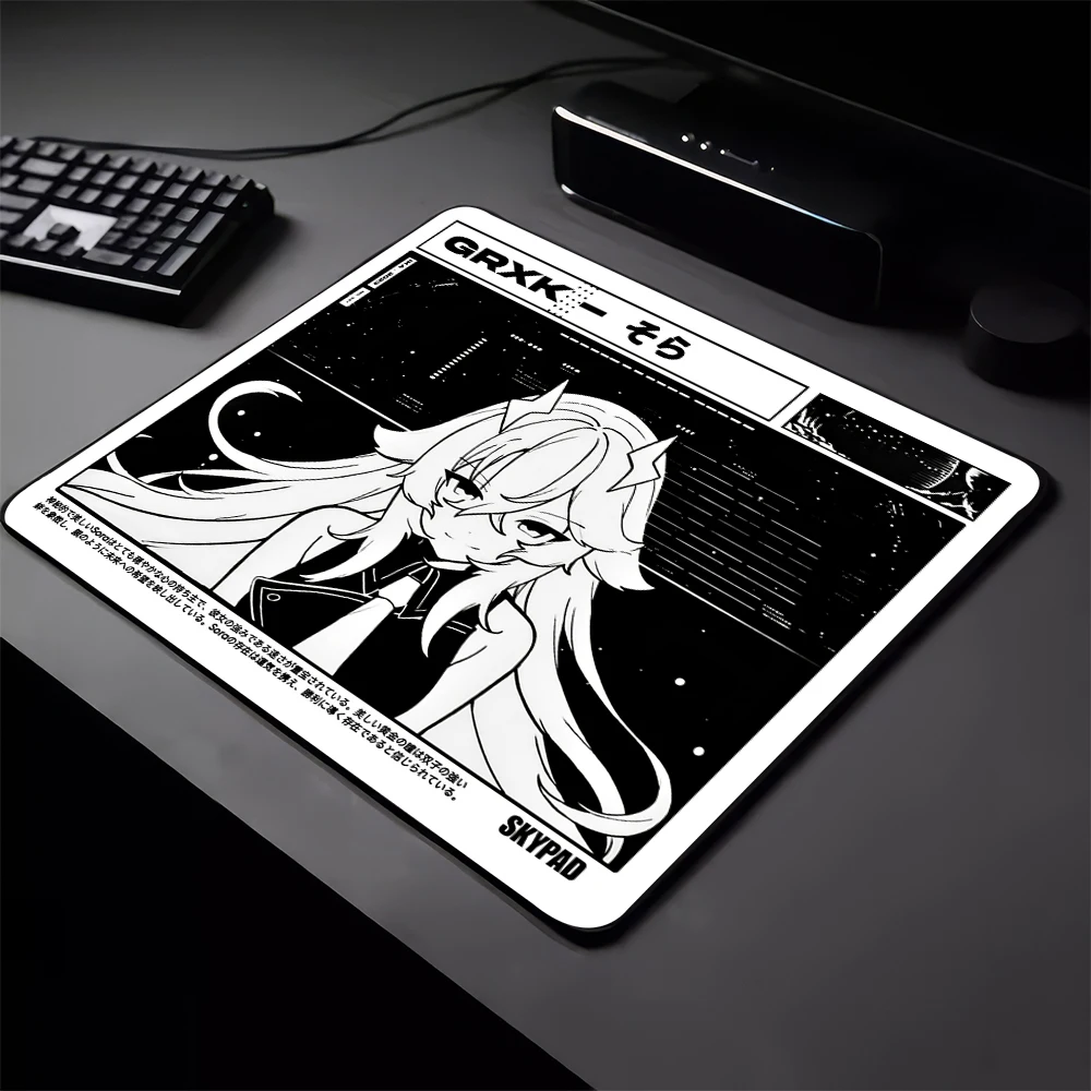 

45x40CM Ultrafine Surface E-Sports Mousepad Gamer Premium Anime Girl Mouse Pad Computer Speed Mouse Mat Professional Desk Mat PC