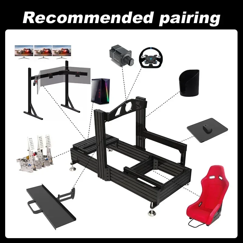 Wholesale Sim Racing Simulator for F1 & Rally | Custom Adjustable Aluminum, Full Virtual Racing Experience