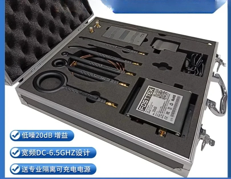 

FOSTTEK High-end E-MC E-MI E-MS Near-field Probe Spectrometer Probe+Amplifier+Isolated Power Supply High Configuration