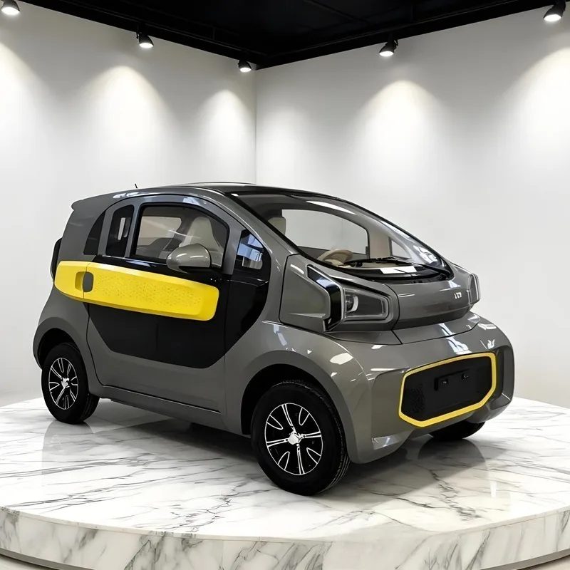 New energy household electric adult four-wheeler, new fully enclosed