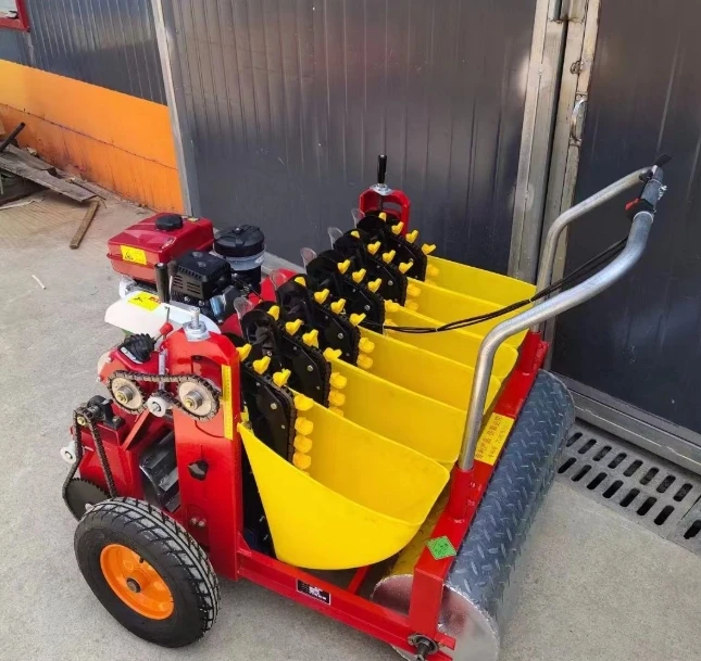 Self-Walking 5-Row Automatic  Planter with Multi-Row Seeder & Transplanter Integrated Garlic Planter Tractor
