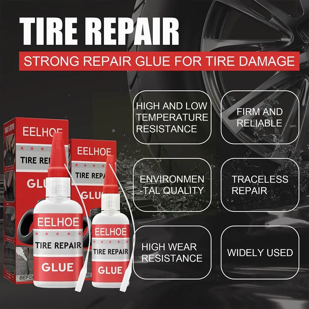 

Tire Repair Instant Glue Super Cold Fast Caulk Car Adhesives Auto Inner Fluid Protective Vacuum Rubber Reparation Sealant R G9I2