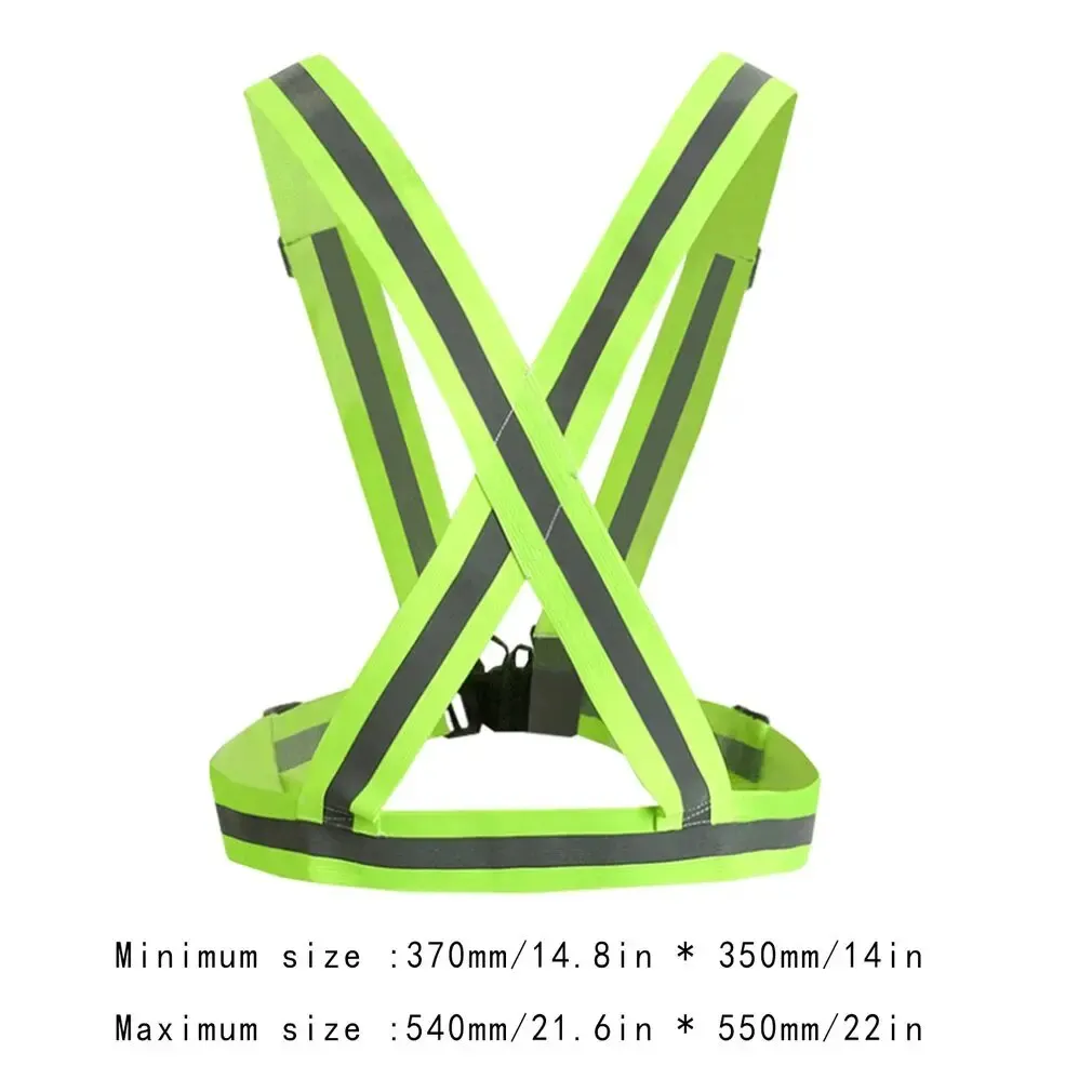 Elastic Straps Night Running Reflective Strap Protective Reflective Vest Clothing Riding Driving Protective Clothing