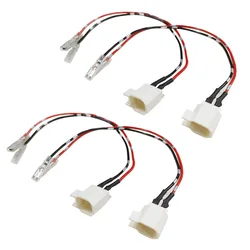 2-Pin Car Speaker Wire Harness Adapter Plug Radio Stereo CD Player Cables for Mazda 3 6 8 CX-7 For Buick Regal