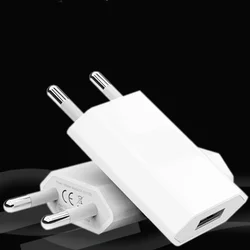 Ładowarka sieciowa USB z wtyczką europejską, Adapter ładowarki ściennej do Apple iPhone 11 Pro X XR XS 5 5S SE 6 6S 7 8 Plus