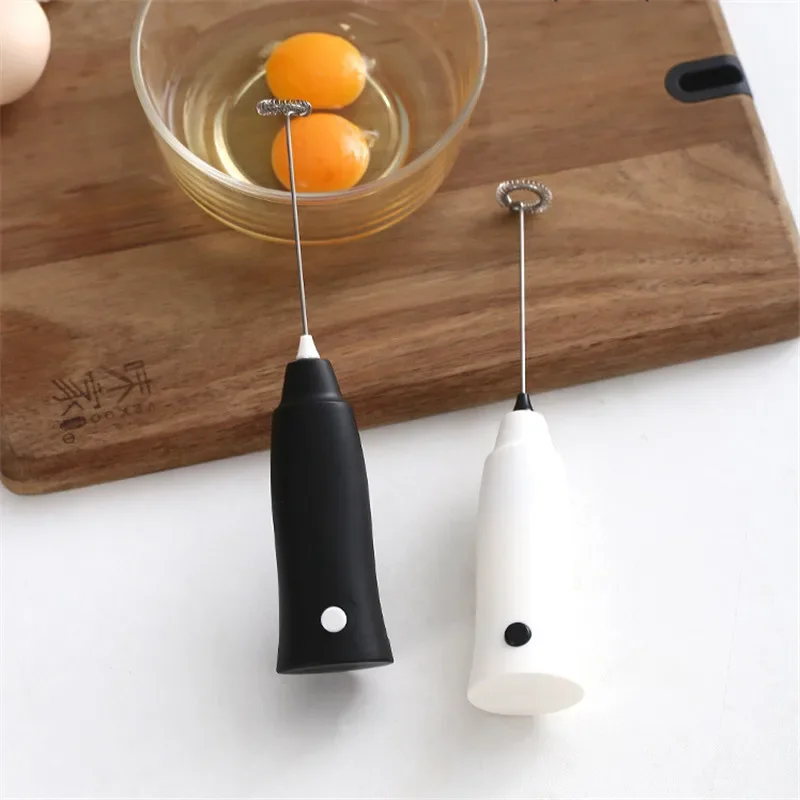 Portable Stainless Steel Electric Whisk Blender for Kitchen Milk Coffee Egg Juice Tea