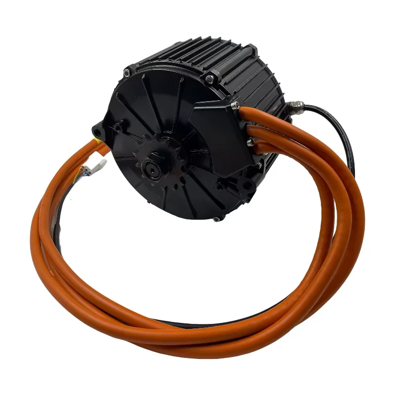 10KW QSMOTOR 165 50H Mid-drive PMSM Motor Adapte to Fardriver Controller