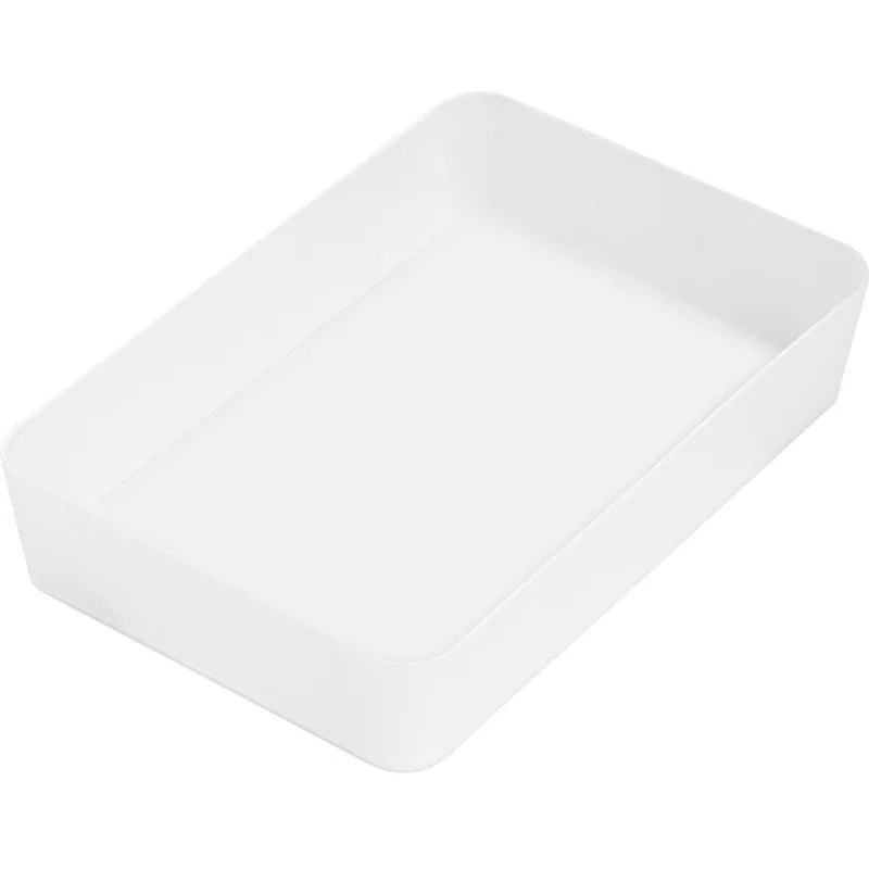 Stationery Drawer Storage Separate Storage Box Desktop Office Desk Built-in Pen Storage Grid Plastic