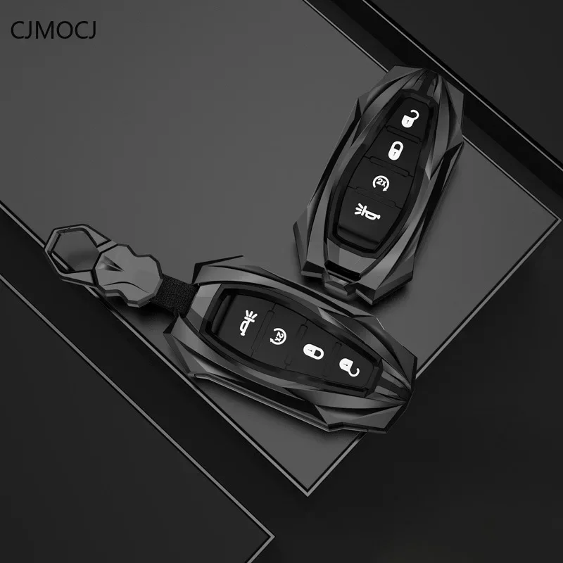 

Zinc Alloy Car Key Case Cover Holder Key Shell Buckle for Dodge Ram TRX/Challenger/Longhorn