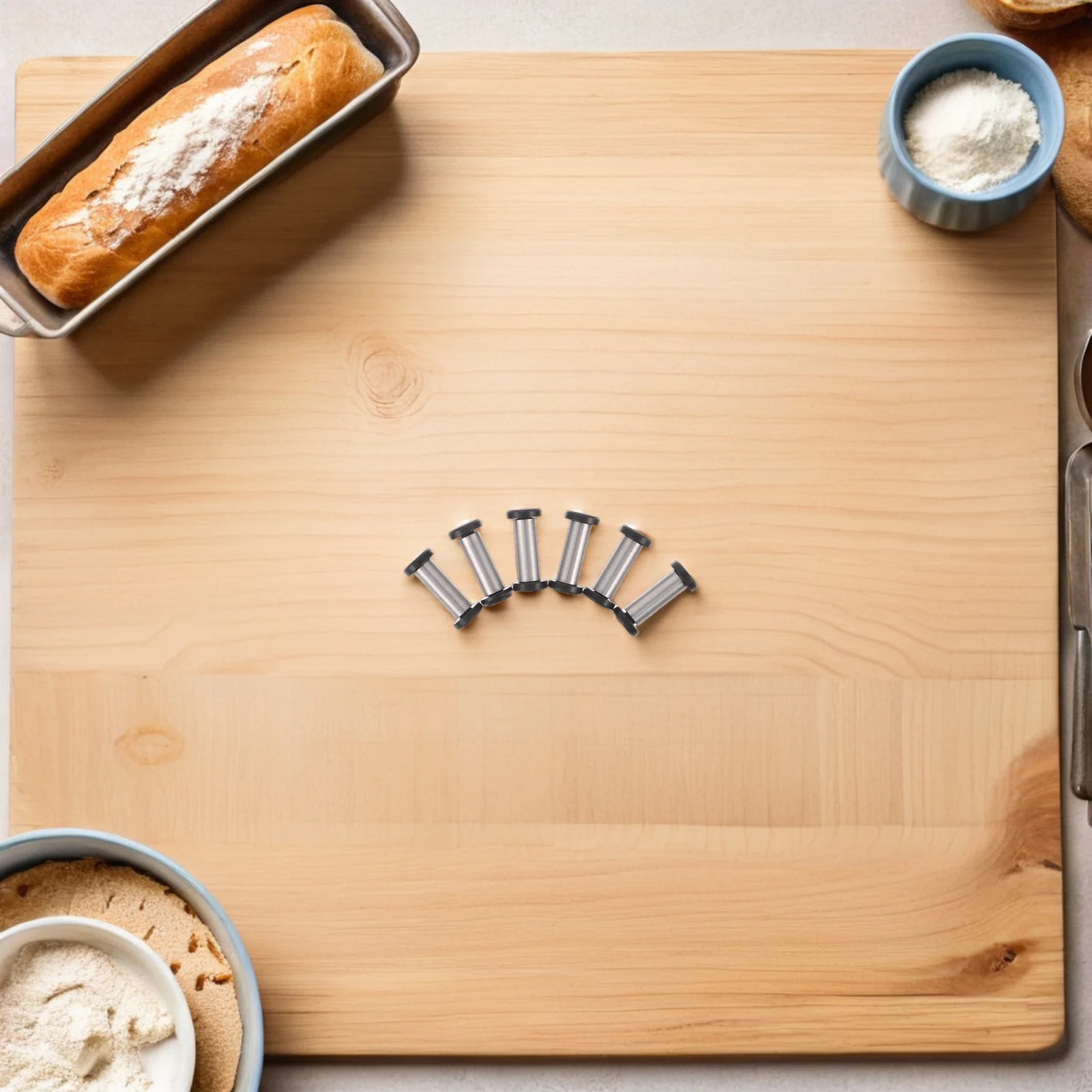 

6Pcs Knife Handle Fixer Rivets Stainless Steel M4 5Mm Countersunk Fasteners for DIY Kitchen Knife Repair Restoration Craft